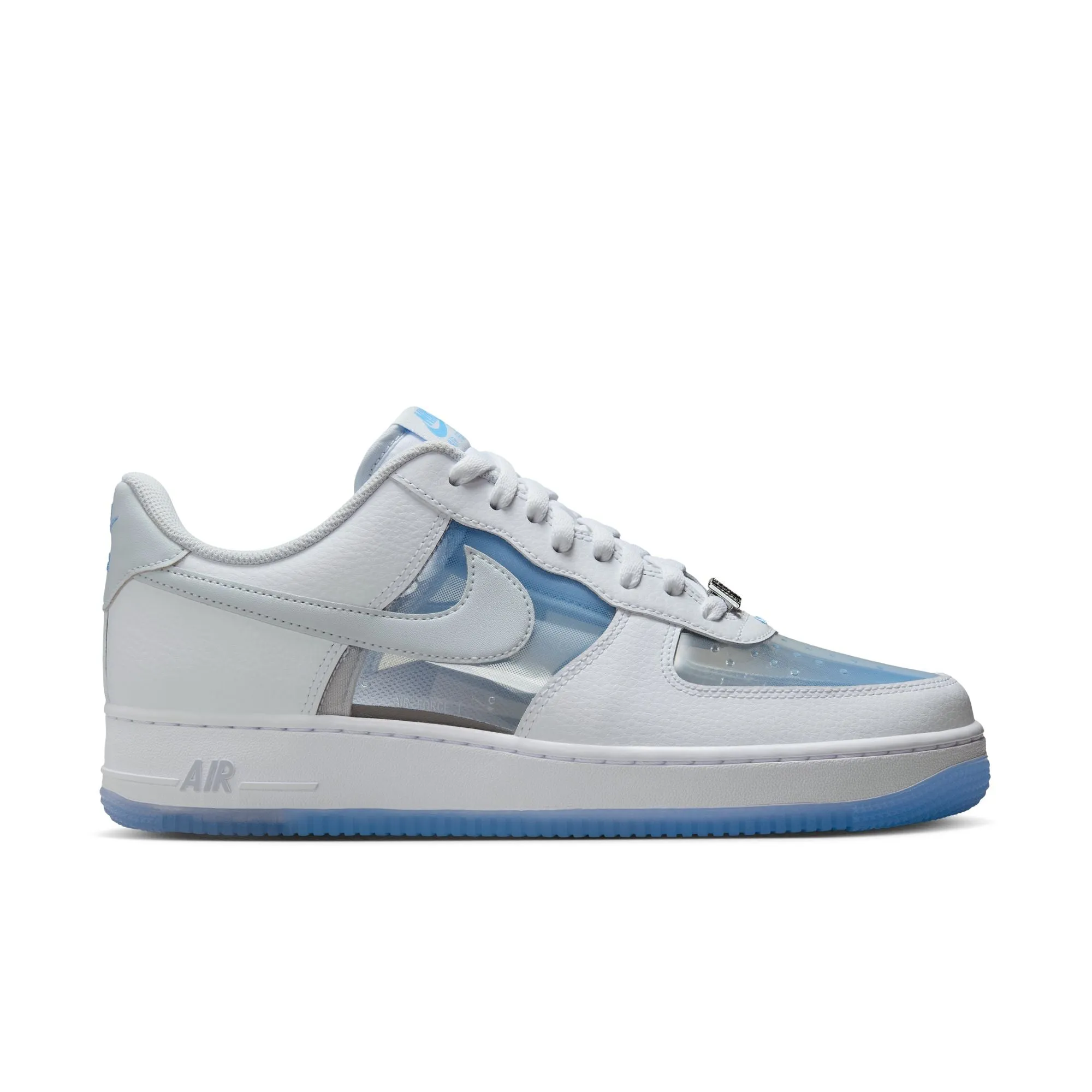 elevated - heel - feature shoes Blown Rubber Padding Nike Air Force 1 Retro QS 'Invisible Woman 2.0'