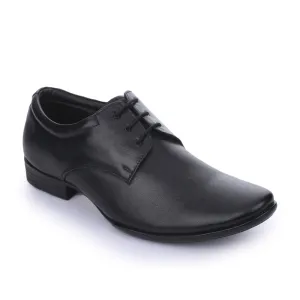Fortune Black Classic Oxford Shoes For Men FL-034 By Liberty Hyper Compression Midsole