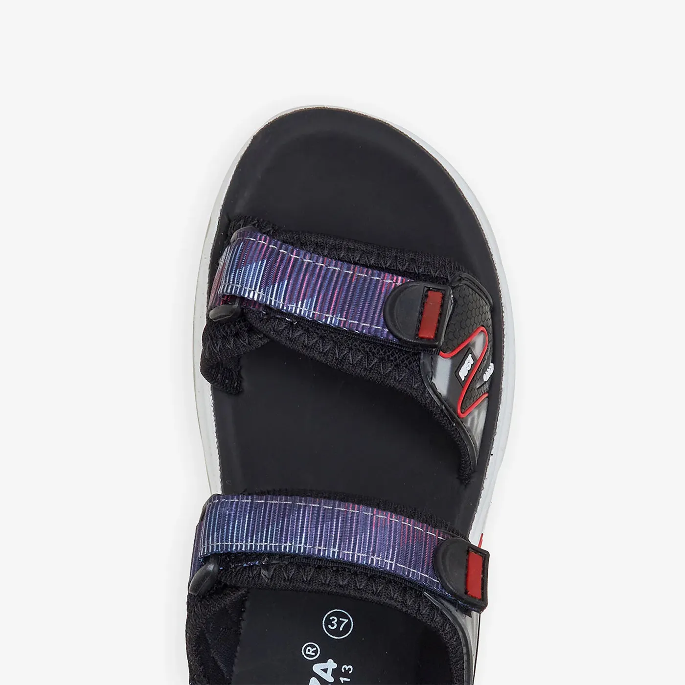 Boys' Cushioned Sandals lace up closure