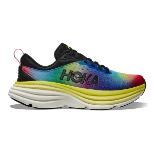 running for sports festivals Abrasion   Resistant Hoka Bondi 8 - Black - Multi