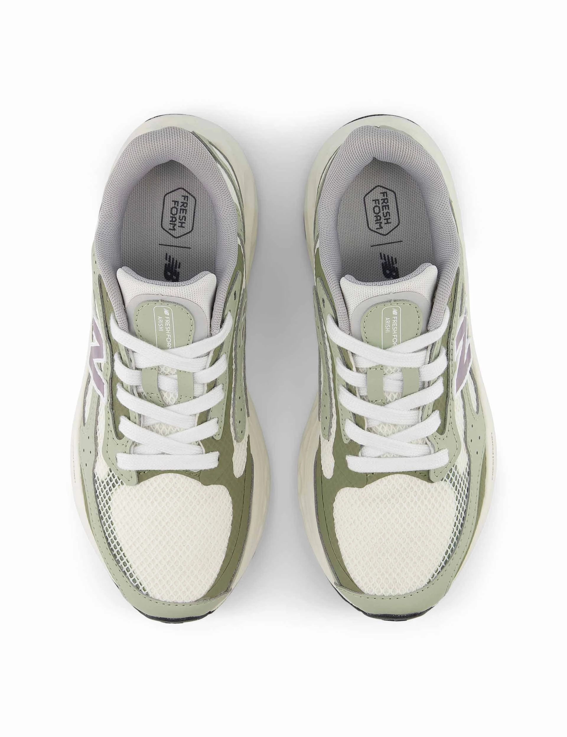 cross-training Hilly terrain running Fresh Foam Arishi v4 Tiralux Shoes - Sea Salt/Olivine/Dark Olivine