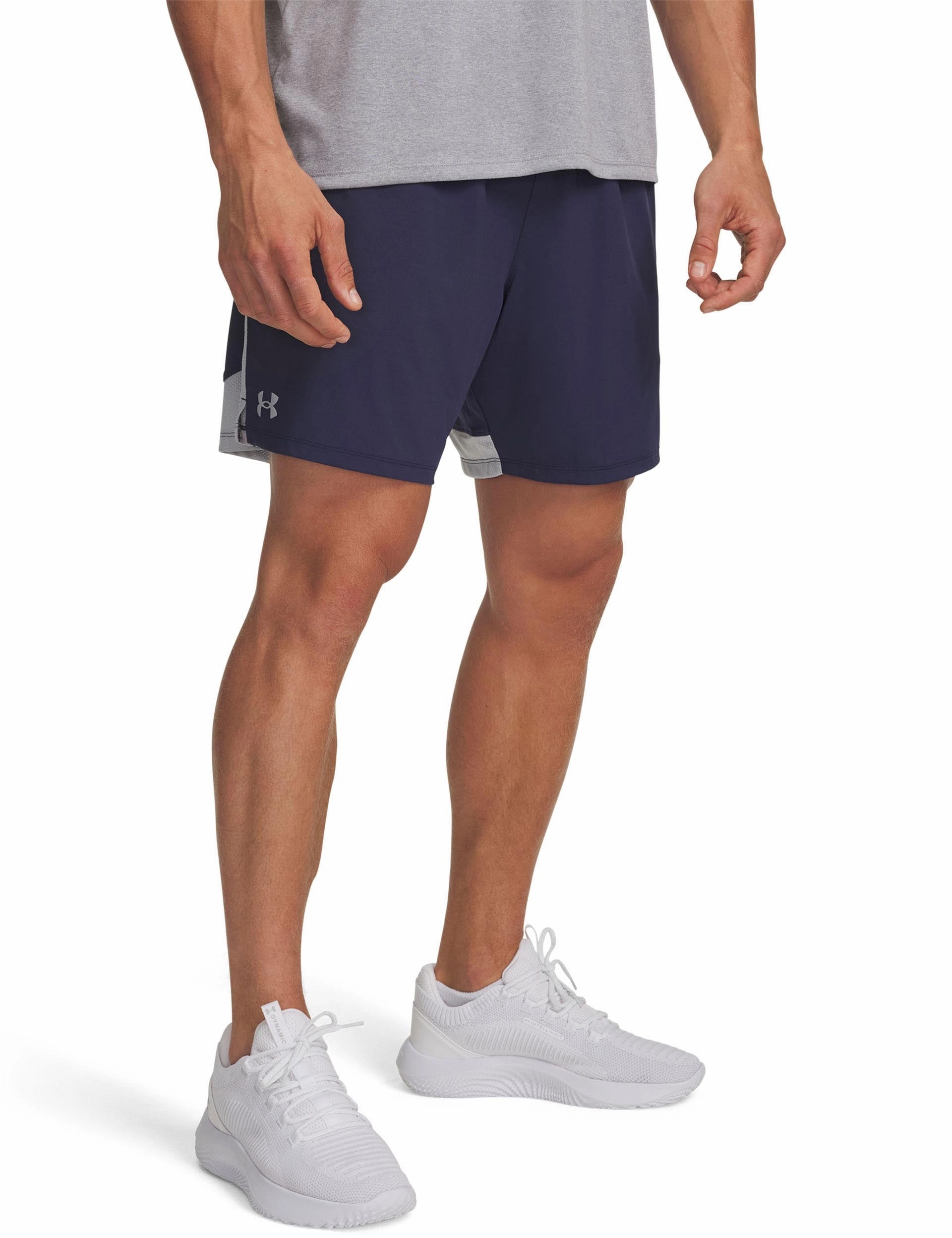 button-down look Tech Vent 2in1 Short - Midnight Navy/Mod Gray/Mod Gray