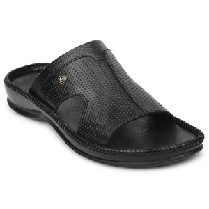 running in a state park shoes running in stadiums Healers Black Casual Slipper For Men CSS-24 By Liberty