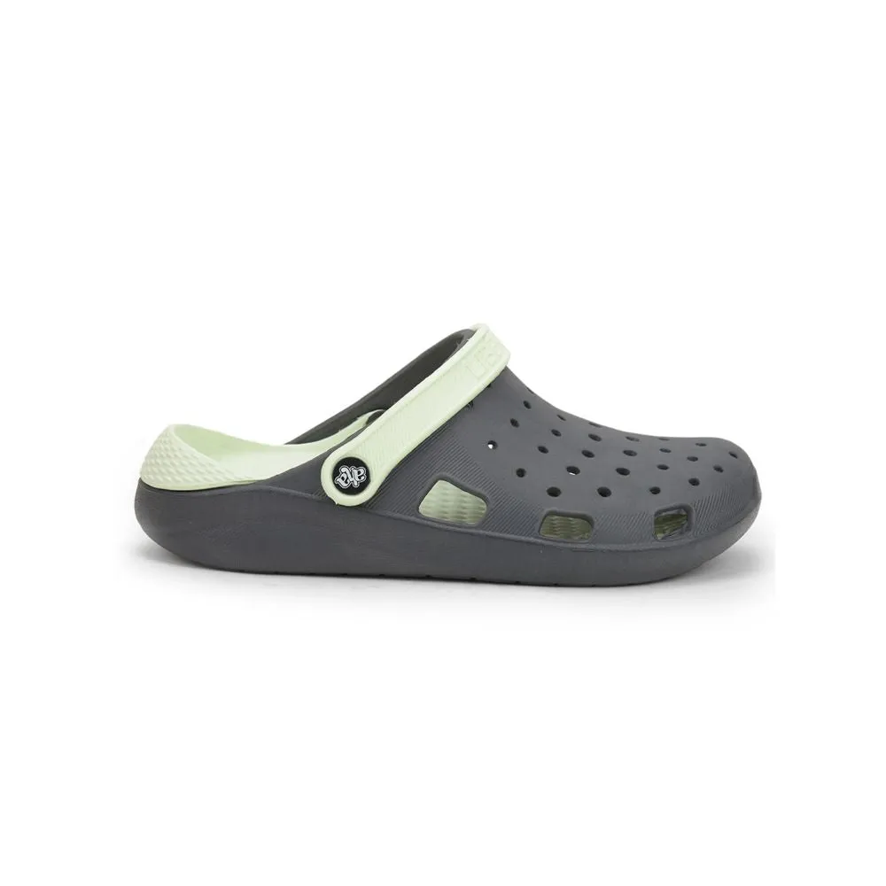 A-HA Dark Grey Slingback Clogs For Men LPMXT-800 By Liberty High End