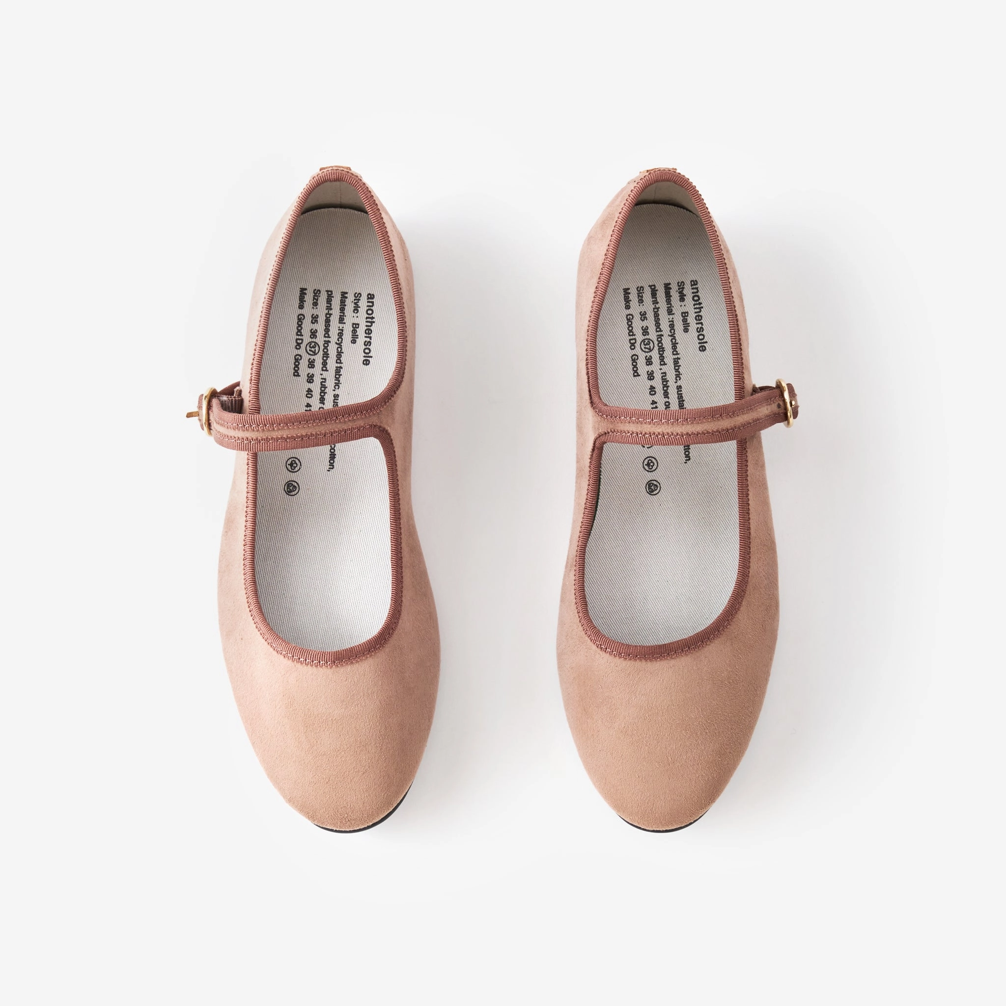 Belle Mary Jane - Mocha track running shoes Hyper Responsive Cushioning