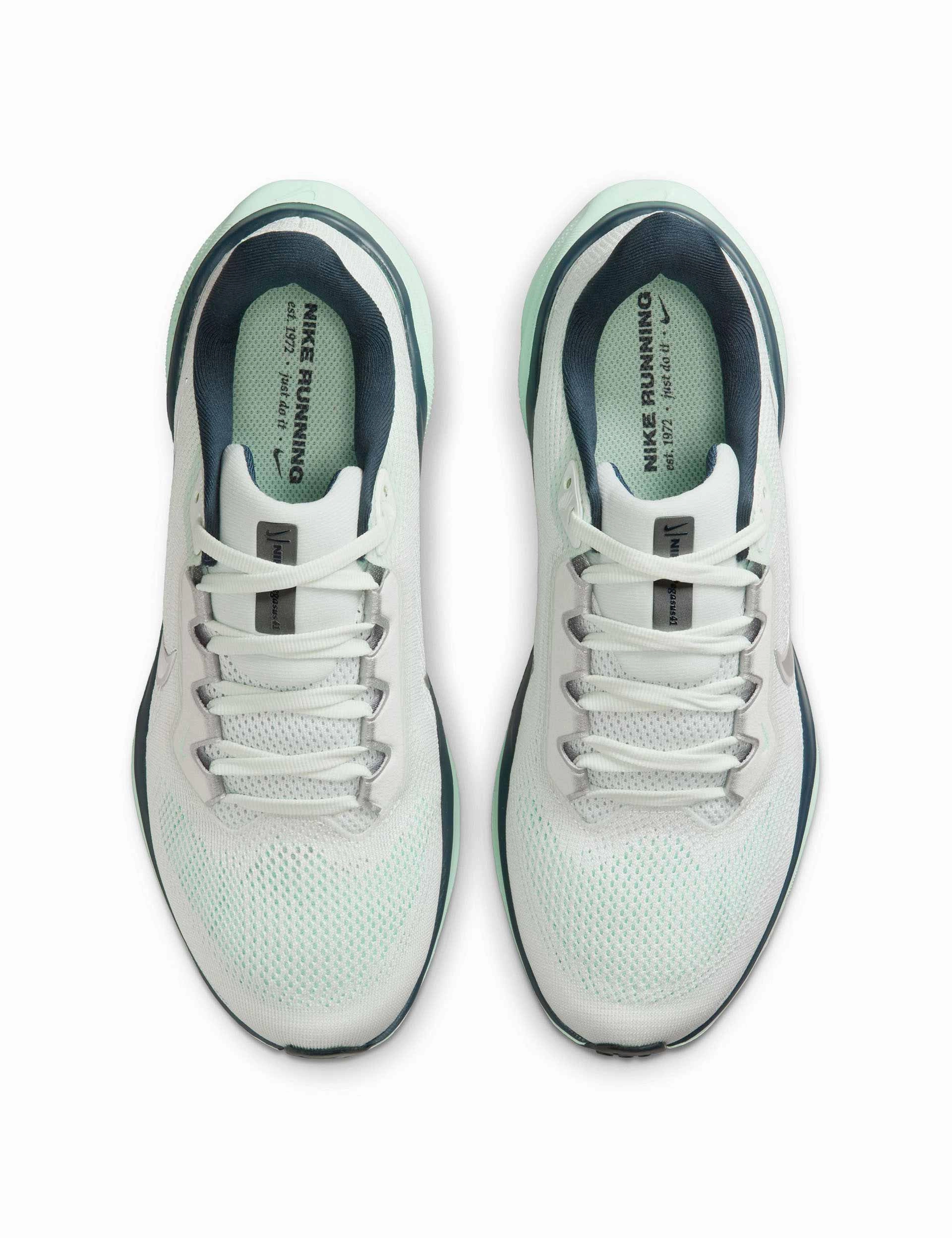 Pegasus 41 Shoes - Ghost Aqua/Metallic Silver/Mint Foam Split Toe Flex professionals