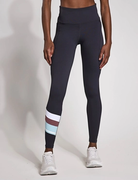 Limitless Legging - Charcoal/Pale Blue Travel Outfit Wrinkle Resistant