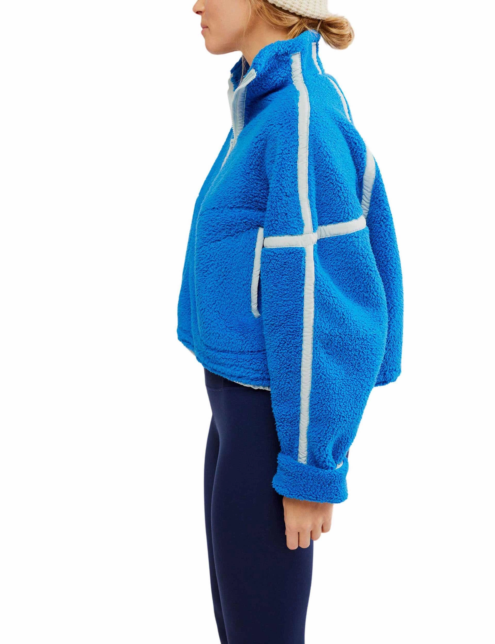 Outdoor Activity Relaxed Flex Mountain High 1/2 Zip Fleece - Midatlantic Combo