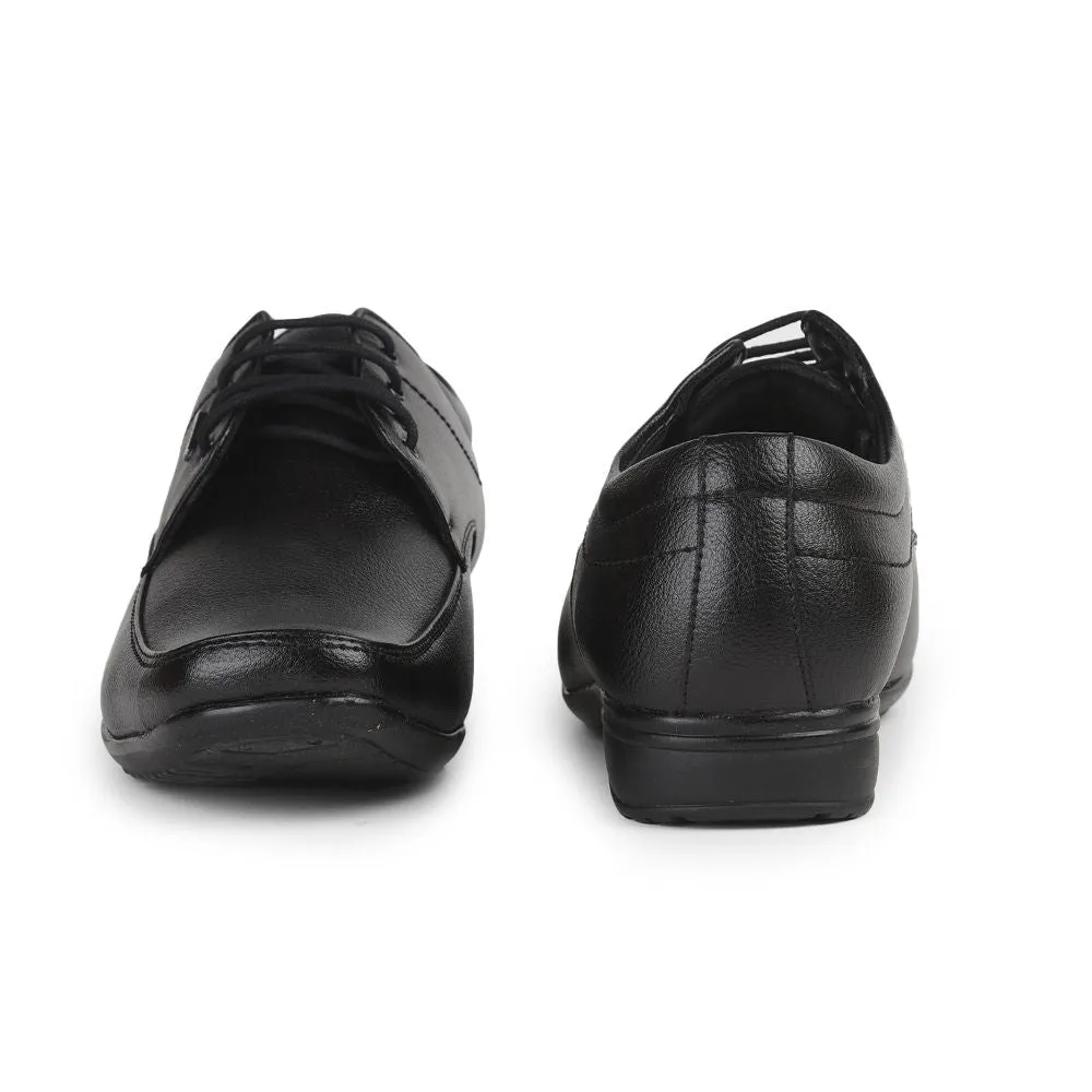 running with ankle braces Fortune Black Formal Lace Up Shoes For Men Uvl-33 By Liberty