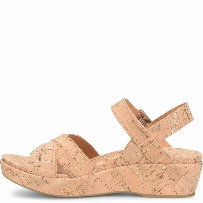 Kork-Ease Women's Myrna 2.0 - Gold Cork (Tan) Moon Cool