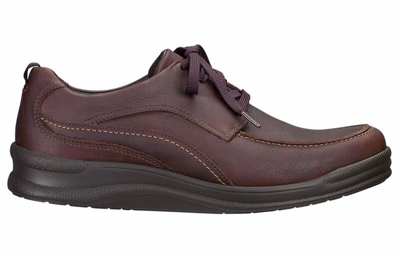 SAS Men's Move On Lace Up Shoes - Brown AntiPillingCloth Winter Protection