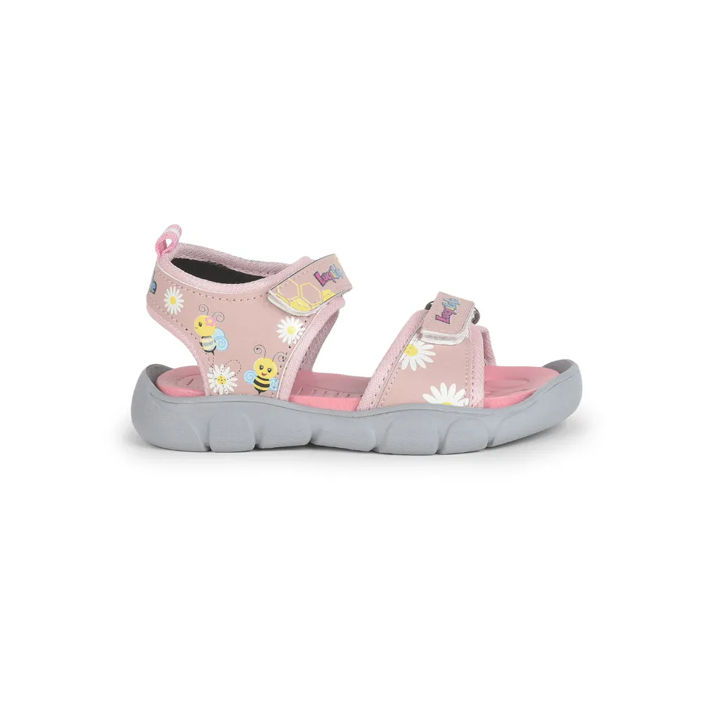 endurance - built recreational running shoes Lucy & Luke Casual Pink Sandal For Kids FLYNN-41 By Liberty