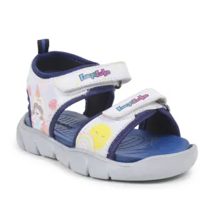 adjustable - strap shoes Lucy & Luke Casual Sky Blue Sandal For Kids FLYNN-41 By Liberty