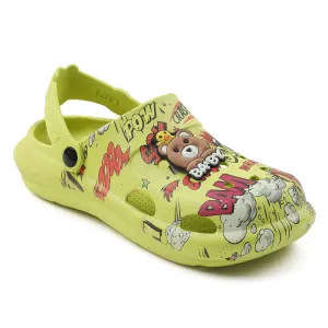 Lucy & Luke P. Green Casual Sling Back Clogs For Kids ALEX-10E By Liberty outdoor running option cushioned flexible shoes