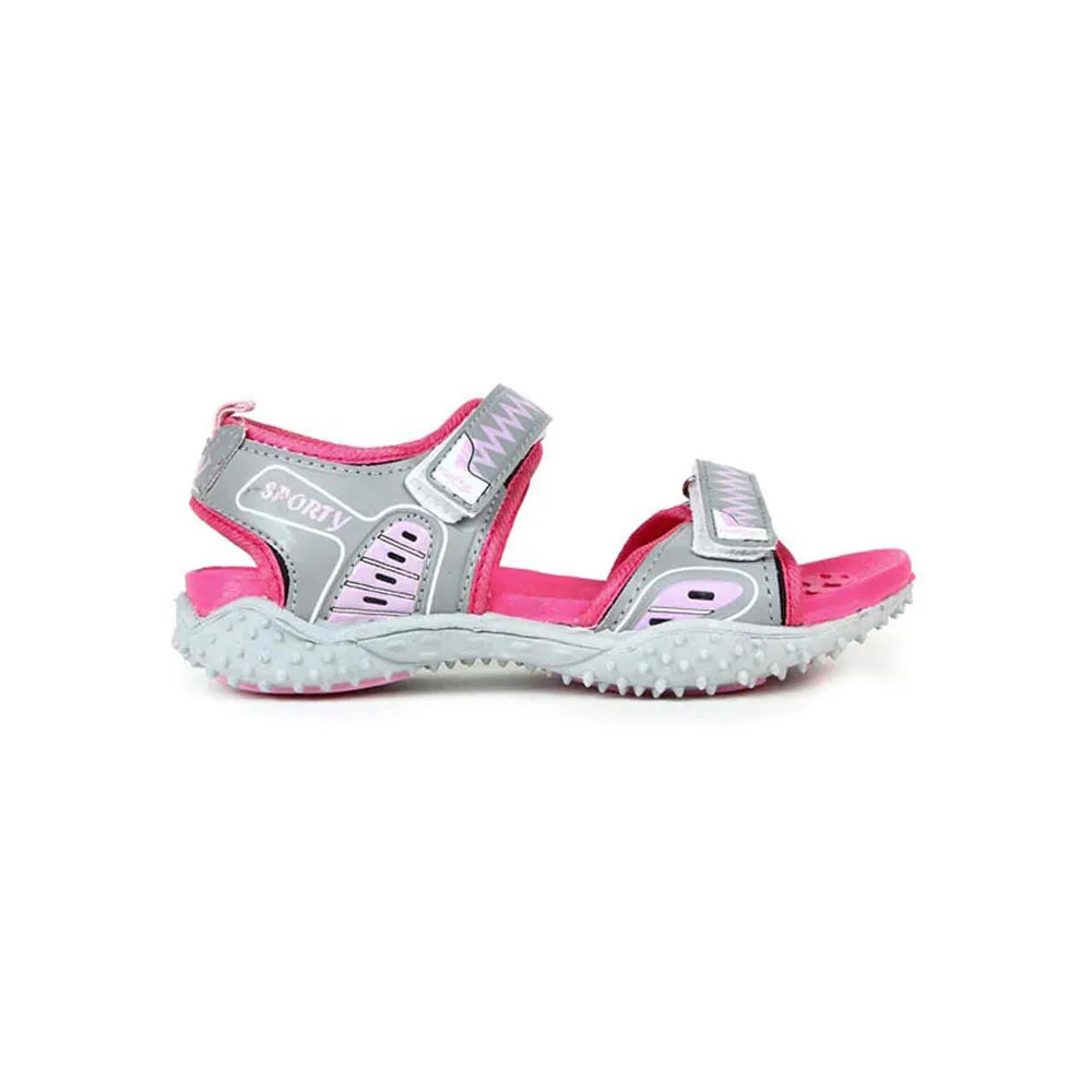 Lucy & Luke Pink Casual Sandal For Kids ASPIRE By Liberty recycled - material - feature shoes mesh construction