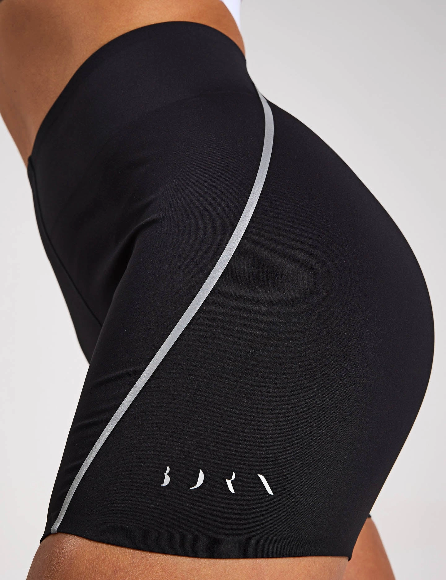 Luna Shorts - Black Slim Flex