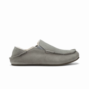 Olukai Men's Moloa Slipper - Sharkskin Lounge Gear AntiStaticLining