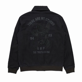 QuickDrying Maharishi U.A.P. Embroidered Tour Jacket 'Black'