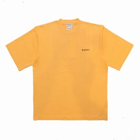 right size sports activity MARNI Whirl T-Shirt 'Tangerine'
