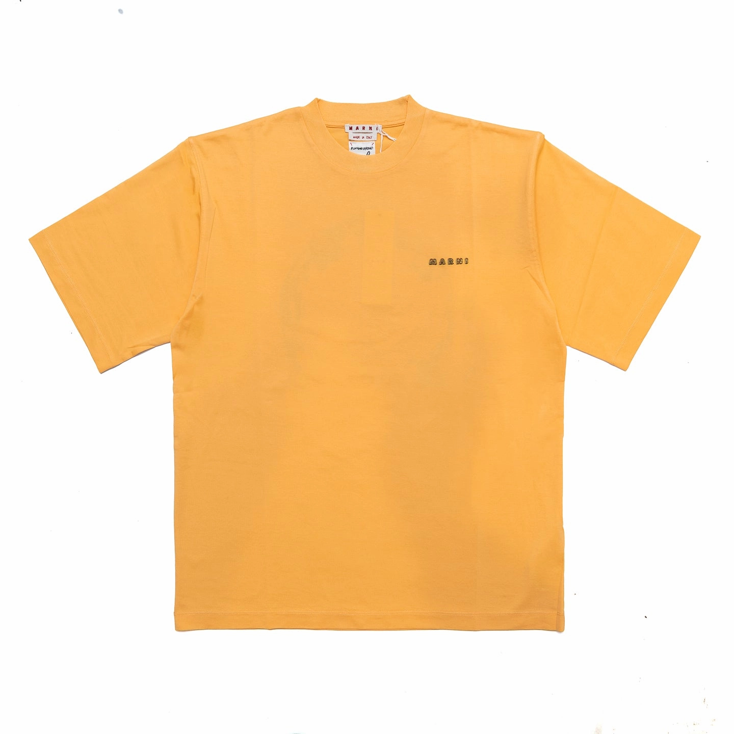 Chic Casual Fit MARNI Whirl T-Shirt 'Tangerine'