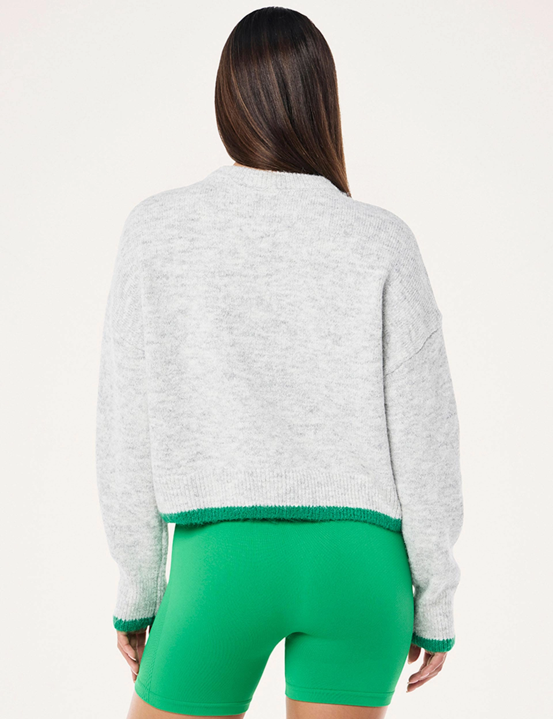 Tagless Neckline Marquee Knit - Grey Marle