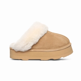 Future Glow Light Fabric Bearpaw Women's Retro Loki - Iced Coffee Solid