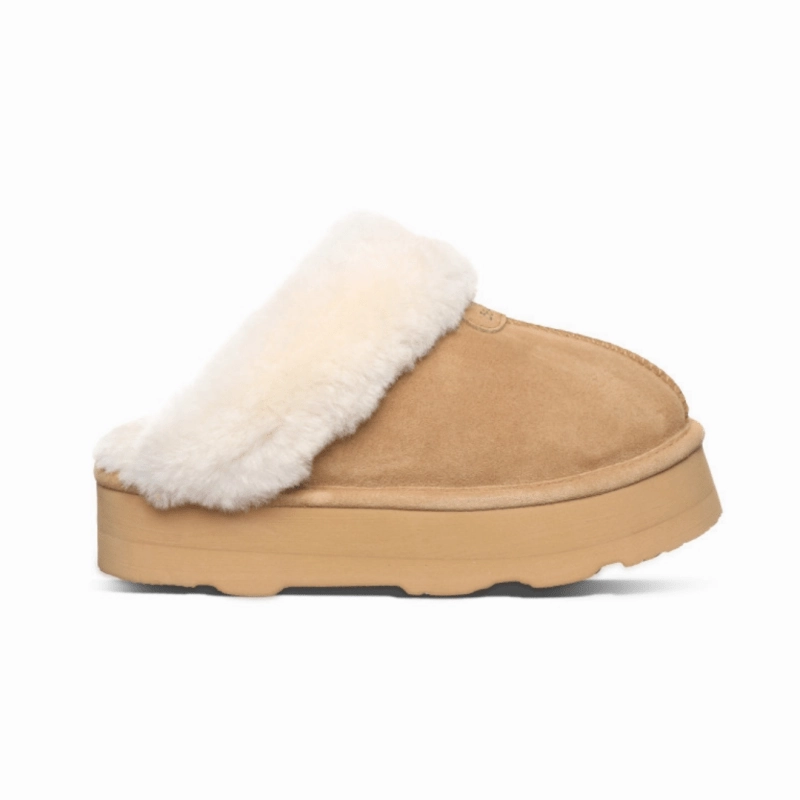 Future Glow Light Fabric Bearpaw Women's Retro Loki - Iced Coffee Solid
