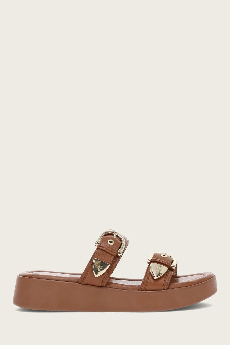 Maya Buckle Sandal Balanced Design Microfiber Lining