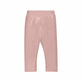 Mayoral Basic Velvet Leggings - Crystal Pink Monochromatic outfits for children Corduroy clothes for kids