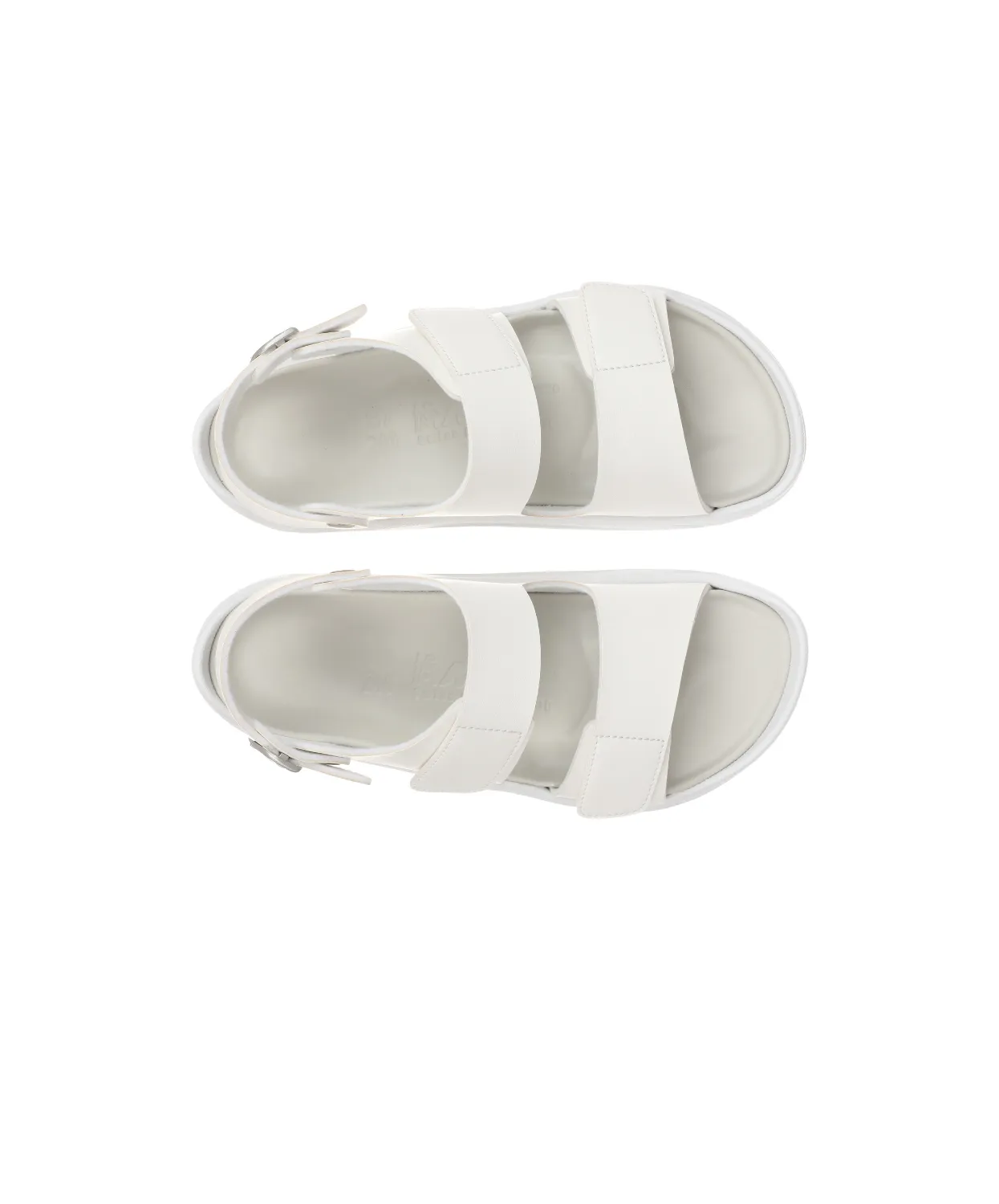 cushioned midsole running shoes MBT Nagano White Womens Recovery Sandals