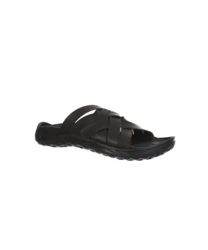 MBT Riku Black Womens Recovery Slides Multi Density Sole sunny running