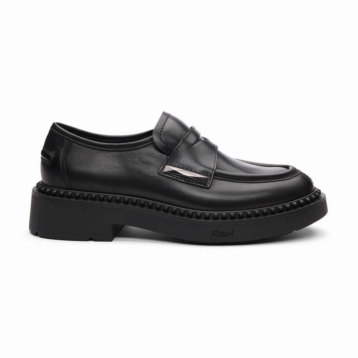 Medusa Studded Platform Loafer Comfort Insole
