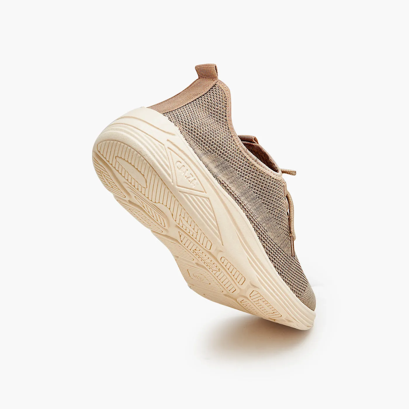 Men's Athletic Sneakers running on grass