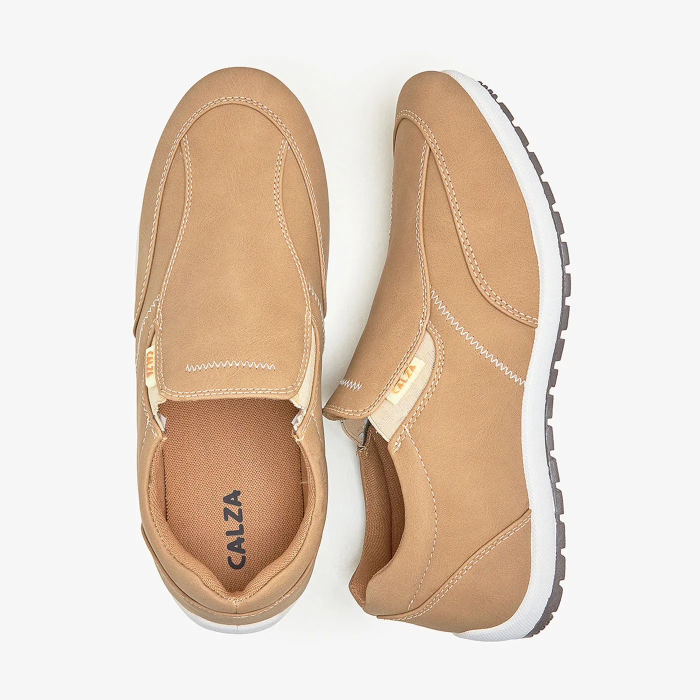 Men's Casual Slip-Ons Adjustable Lace Closure