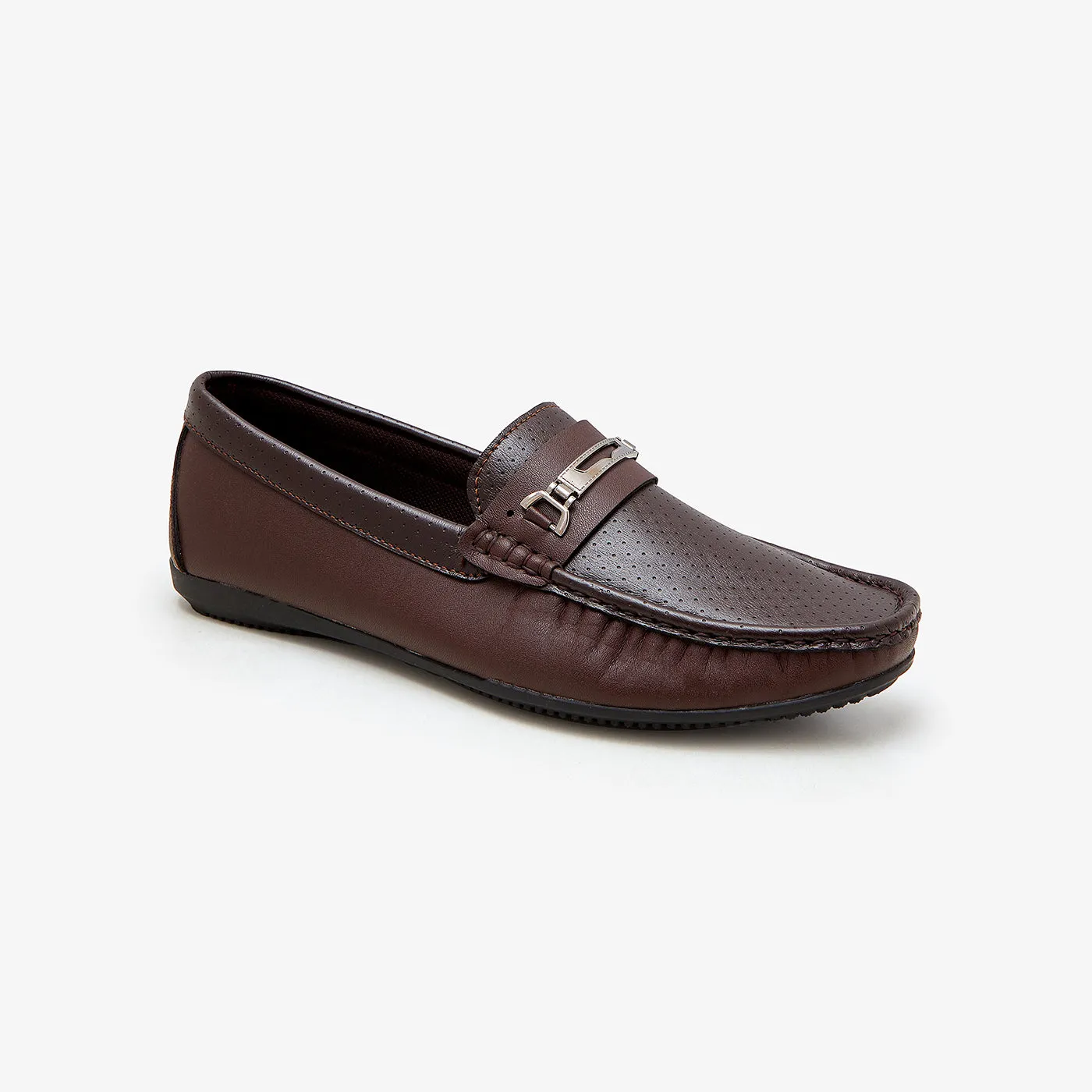 Tapered Heel Geometry Men's Cushioned Loafers