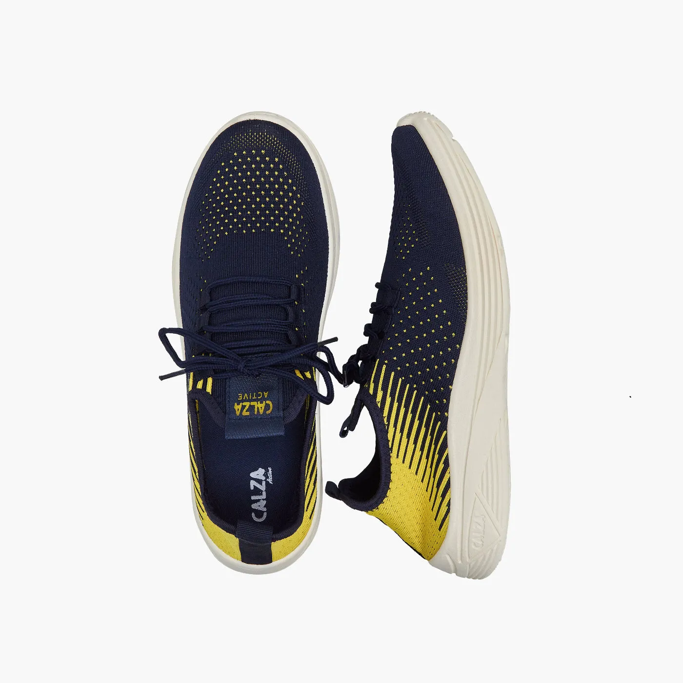 Men's Dual Colored Lace-ups Bouncy Foam Layer Trail - race