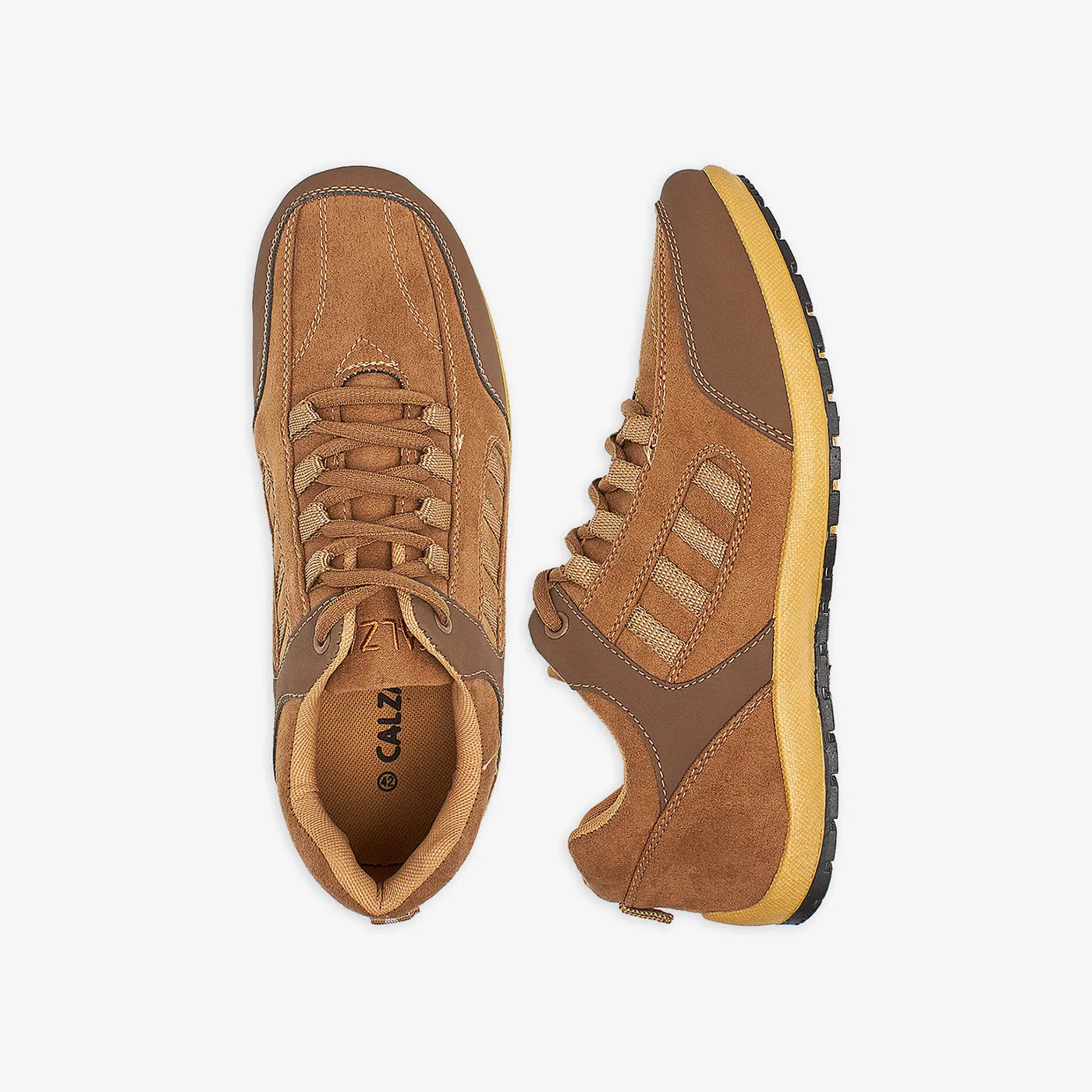 Men's Dual-Shaded Sports Shoes Solid colors