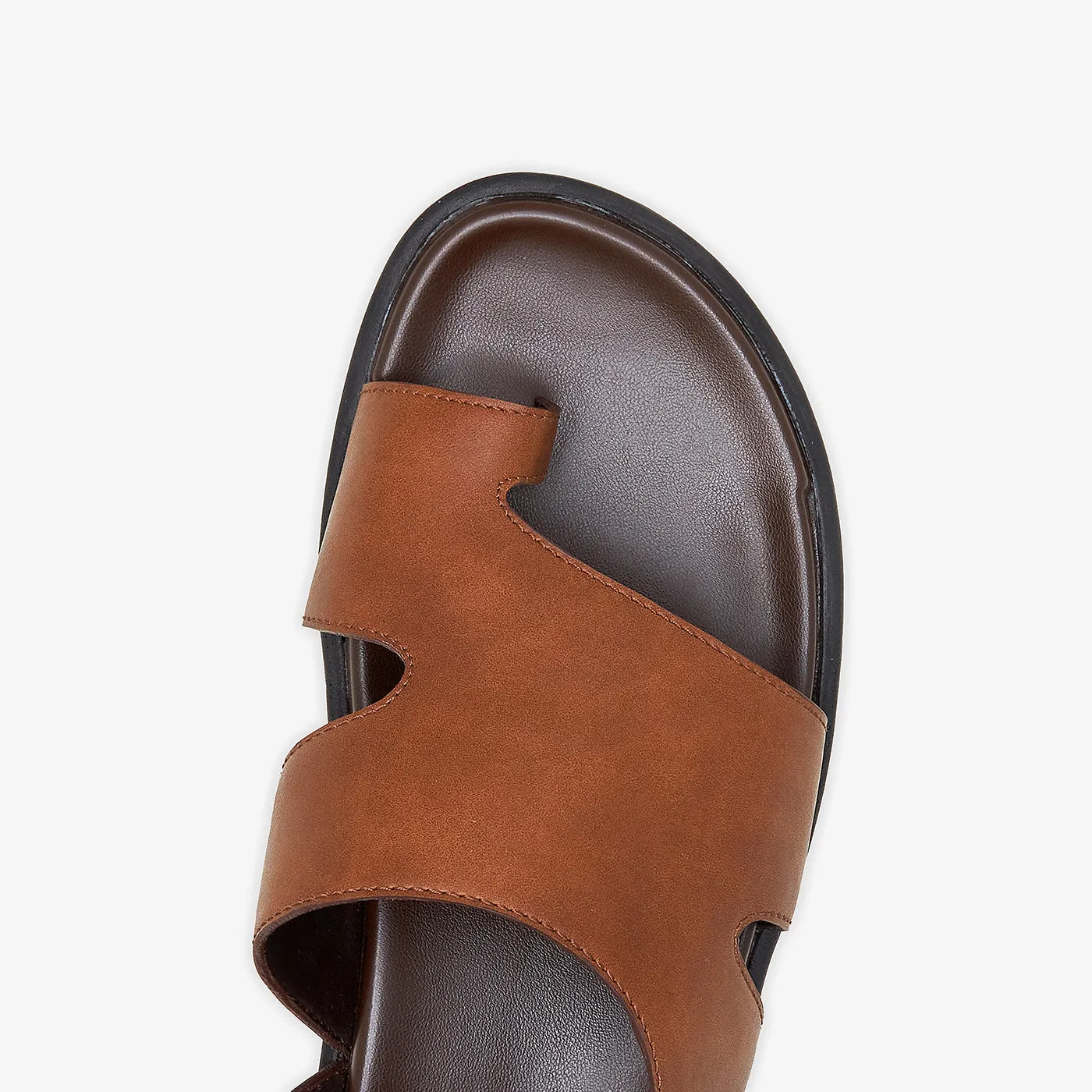 Men's Extra Padded Sandals breathable - lining - material shoes Dual Layer Cushioning