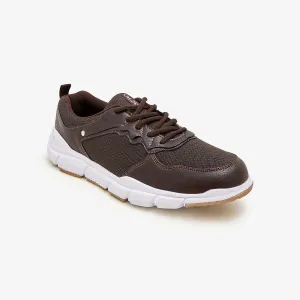 Breathable TPU Frame Men's Lace-up Sports Shoes
