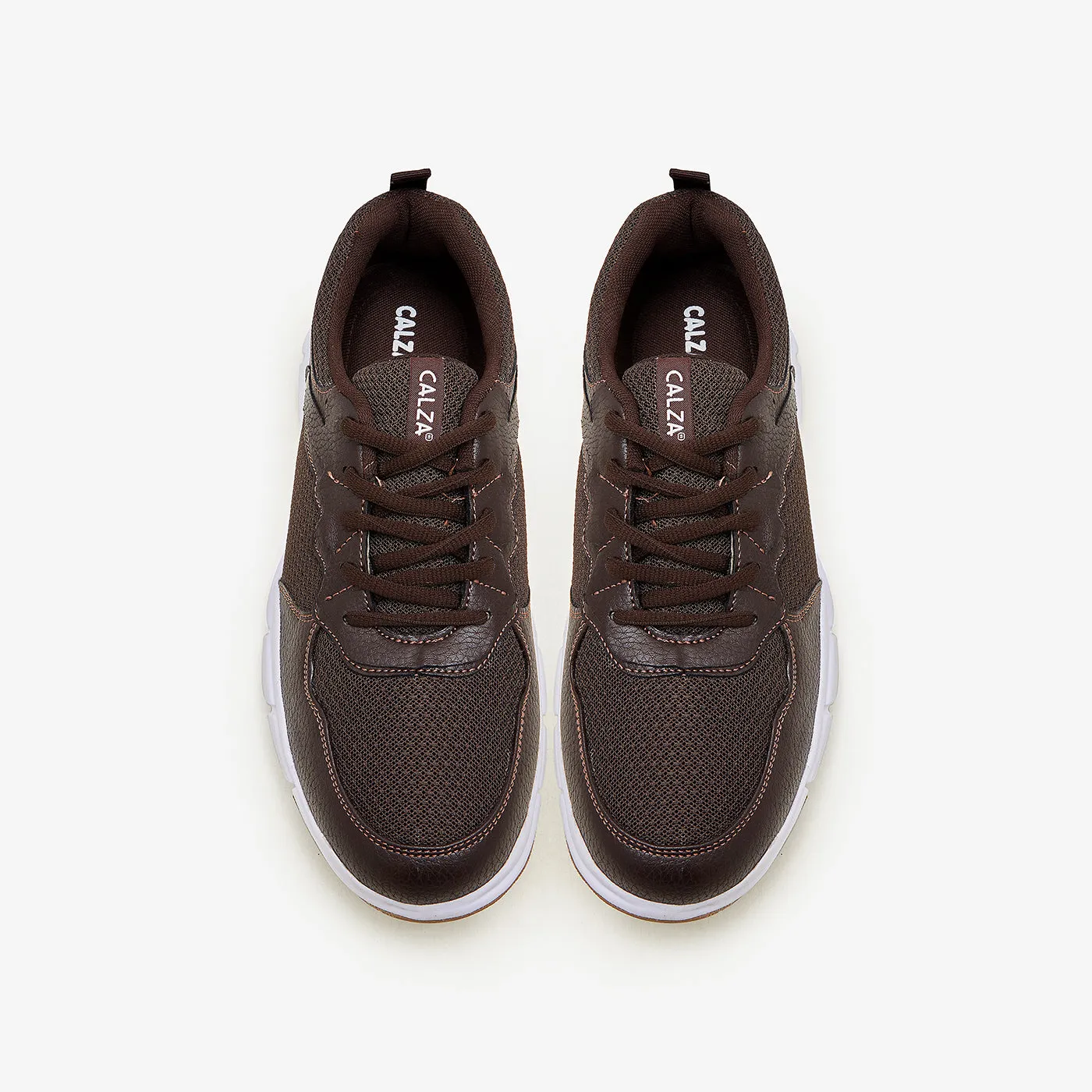 Comfort Fit Design Ankle Cushion Men's Lace-up Sports Shoes