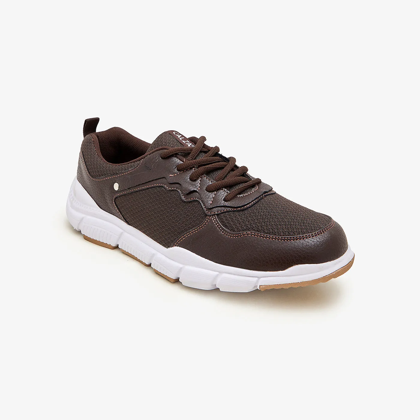 Breathable TPU Frame Men's Lace-up Sports Shoes