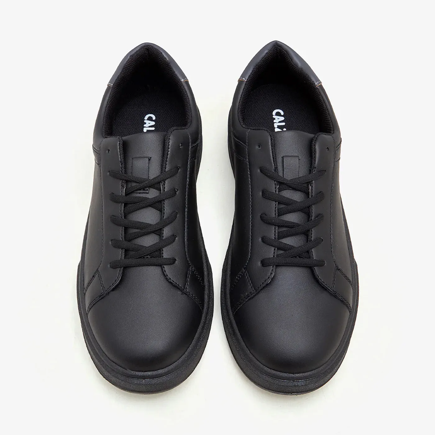 snowy rubber - finish - design shoes Men's Monochrome Sneakers