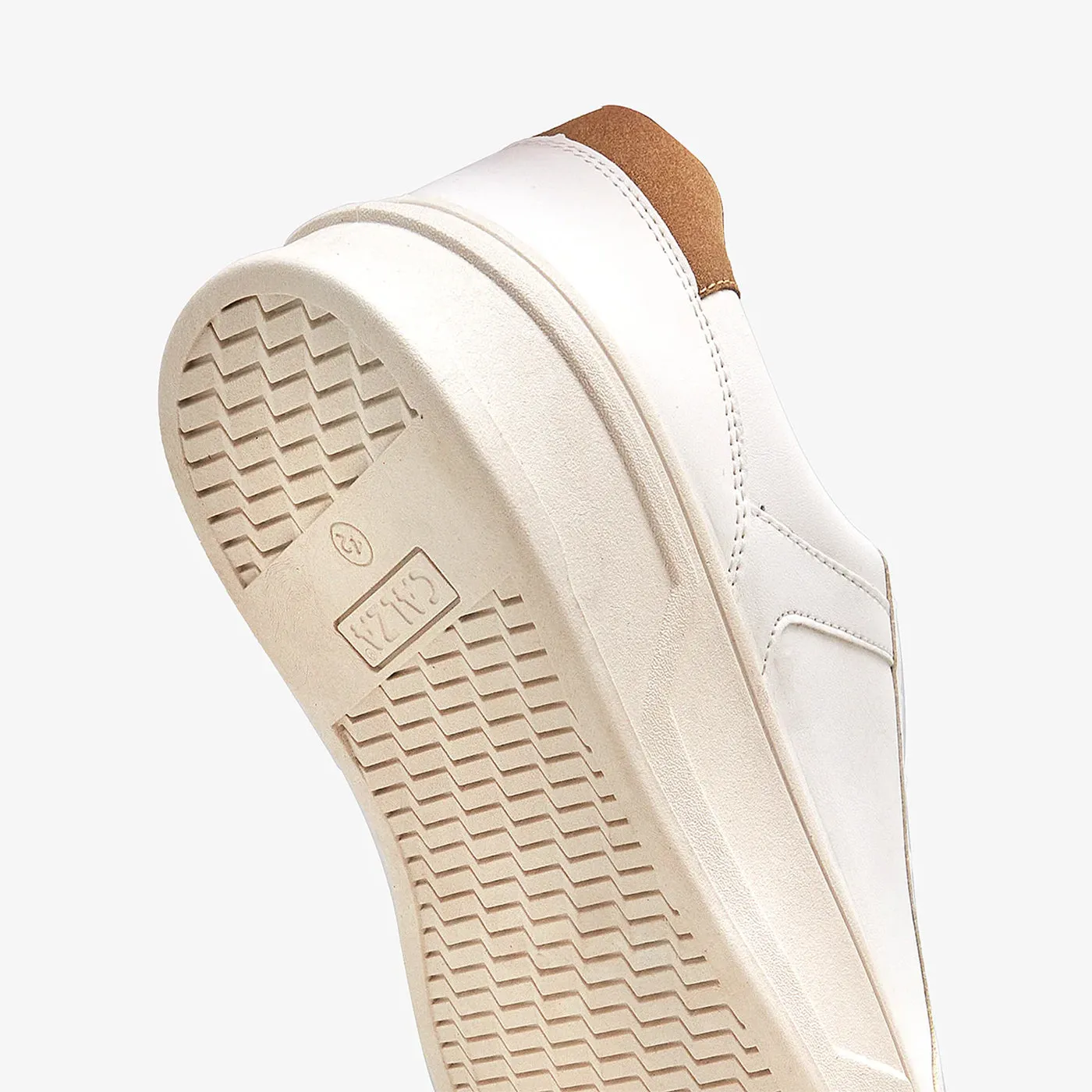 Men's Monochrome Sneakers Quick lacing Athletic Use