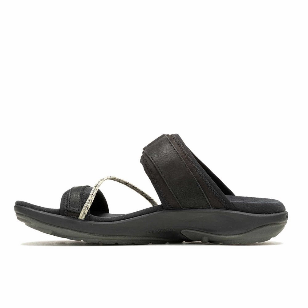 Merrell Women's Terran 4 Slide - Black Rich Tone Campus Vibe