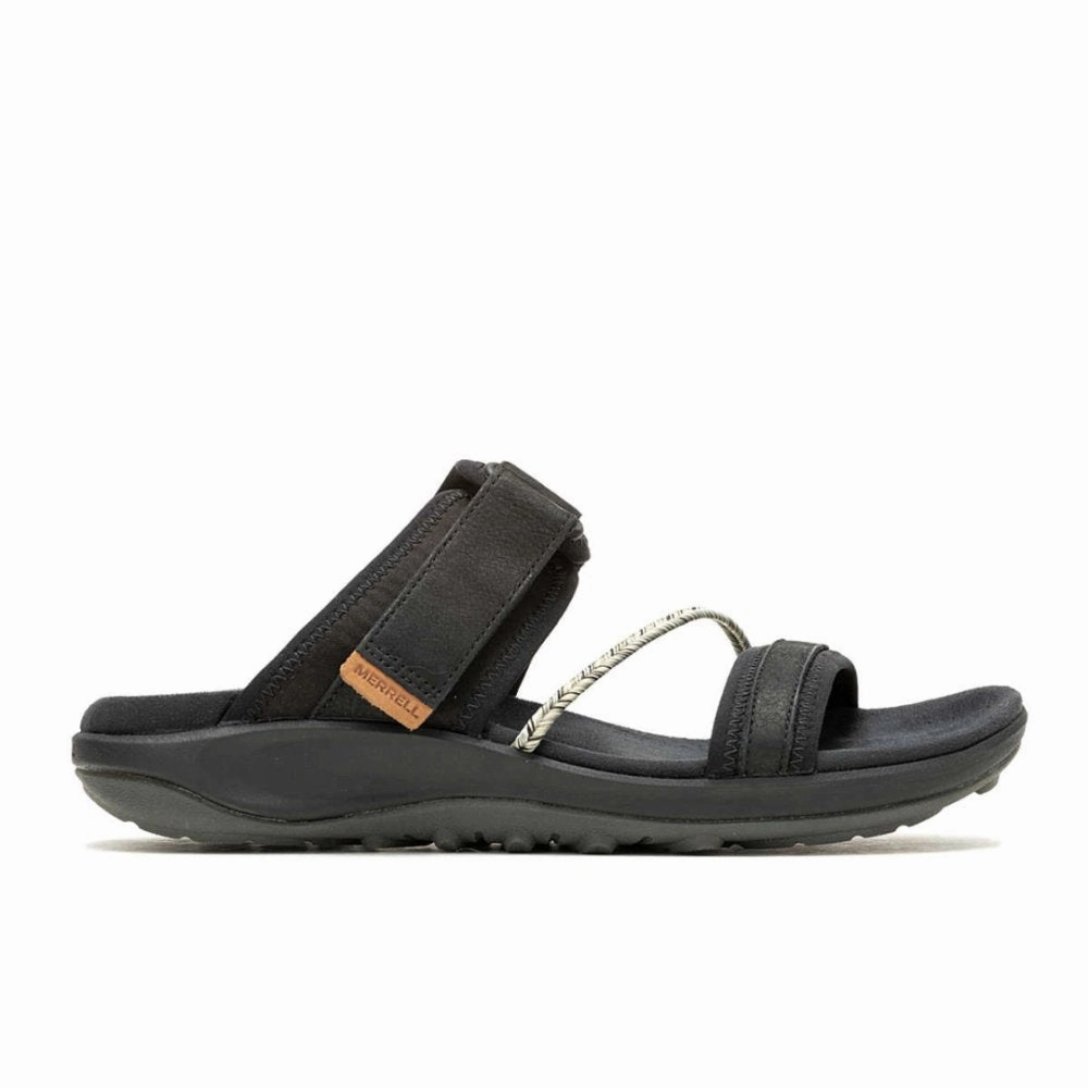 Merrell Women's Terran 4 Slide - Black Relaxed Layer Training Fit