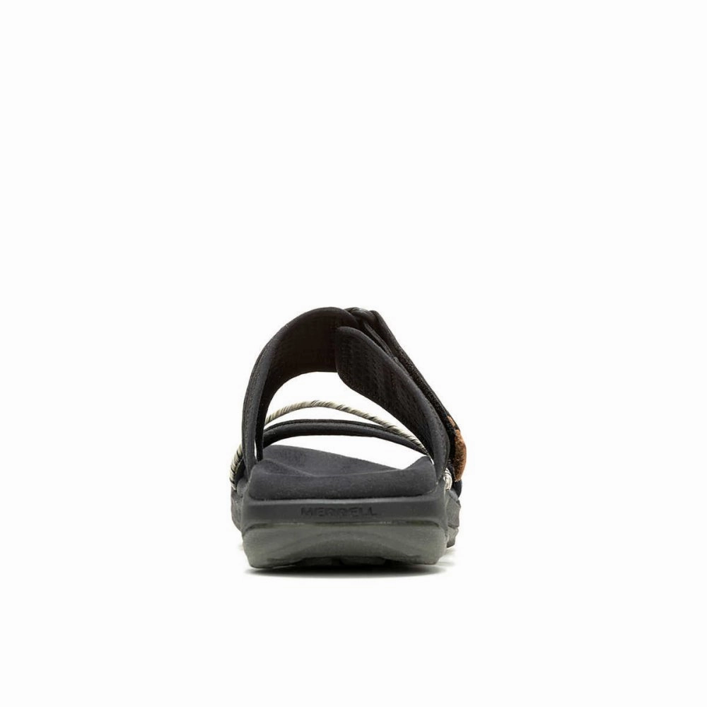 Merrell Women's Terran 4 Slide - Black Convertible Style