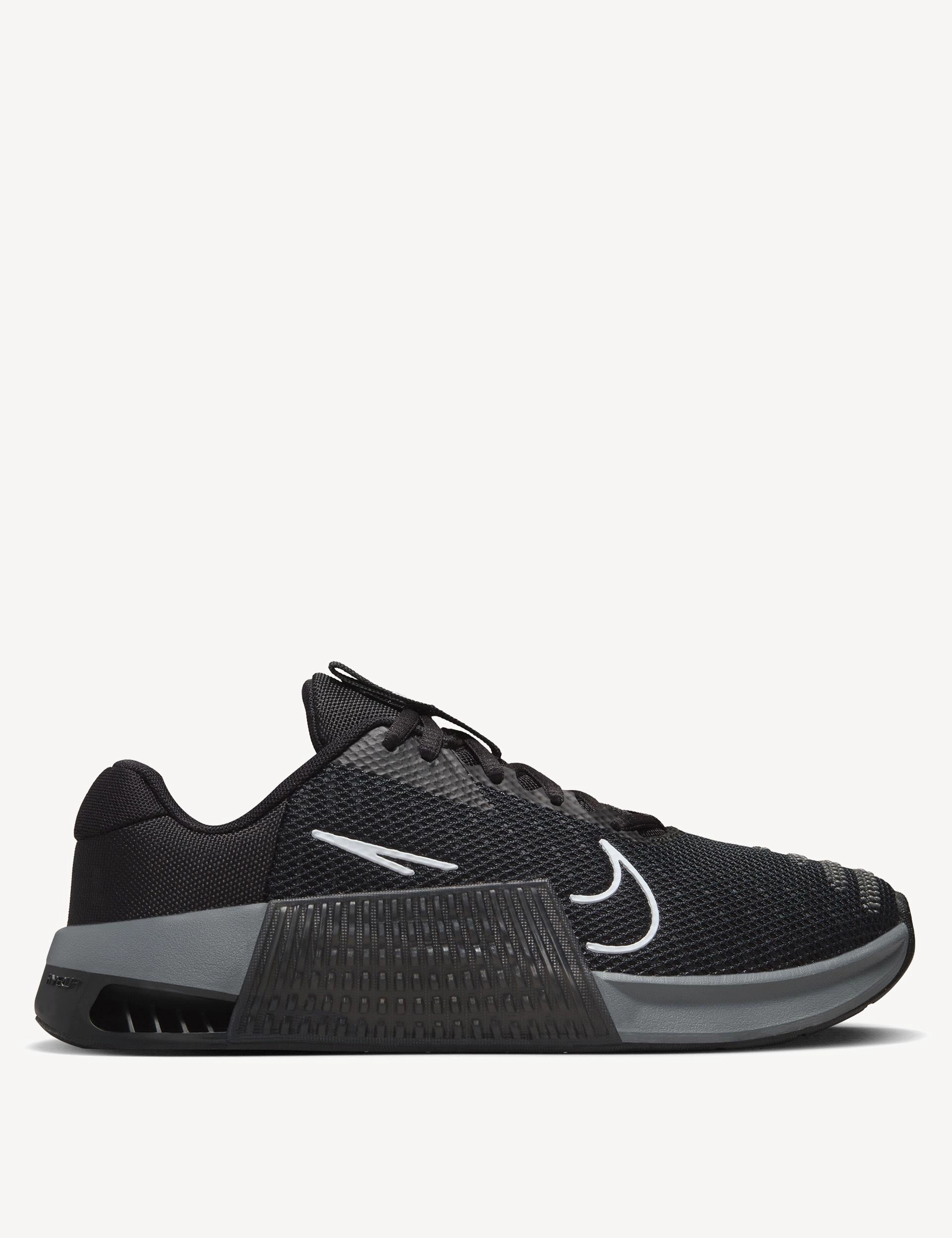 Metcon 9 Shoes - Black/Anthracite/Smoke Grey/White Tongue Lock