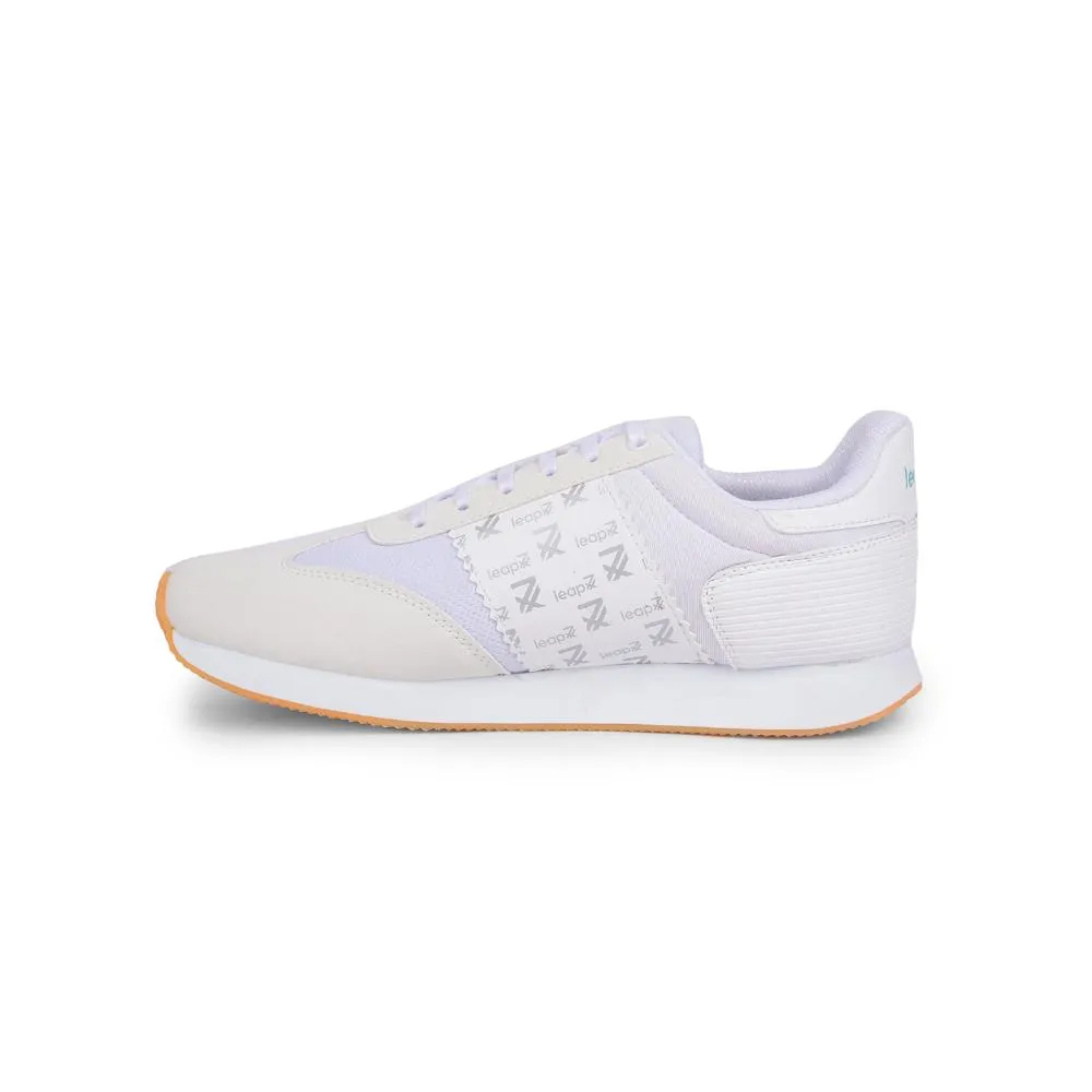 practice shoes Leap7x Casual White Lacing Sneakers For Men BACKAM-1E By Liberty