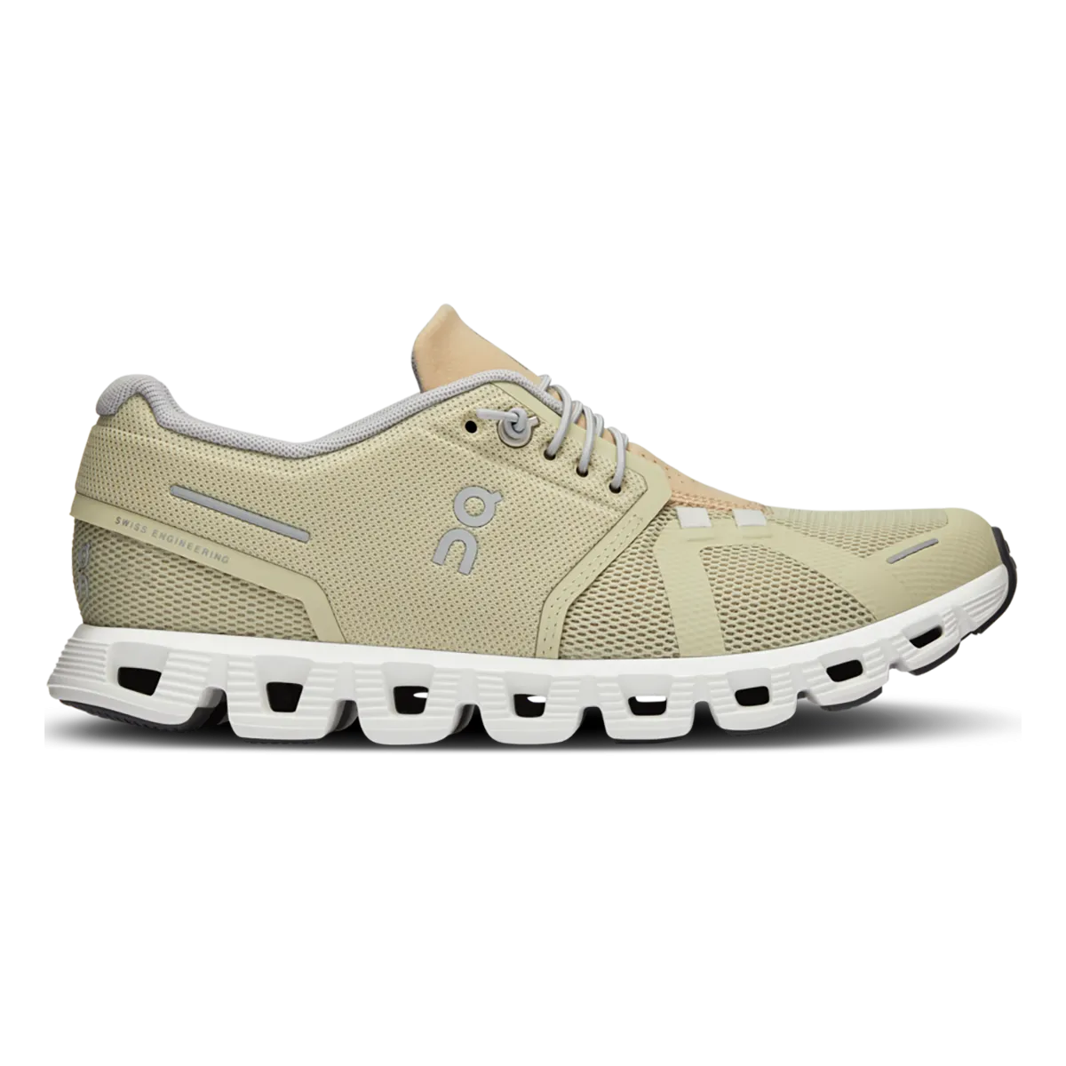 ON Cloud 5 - Haze - Sand Sporty Shoes