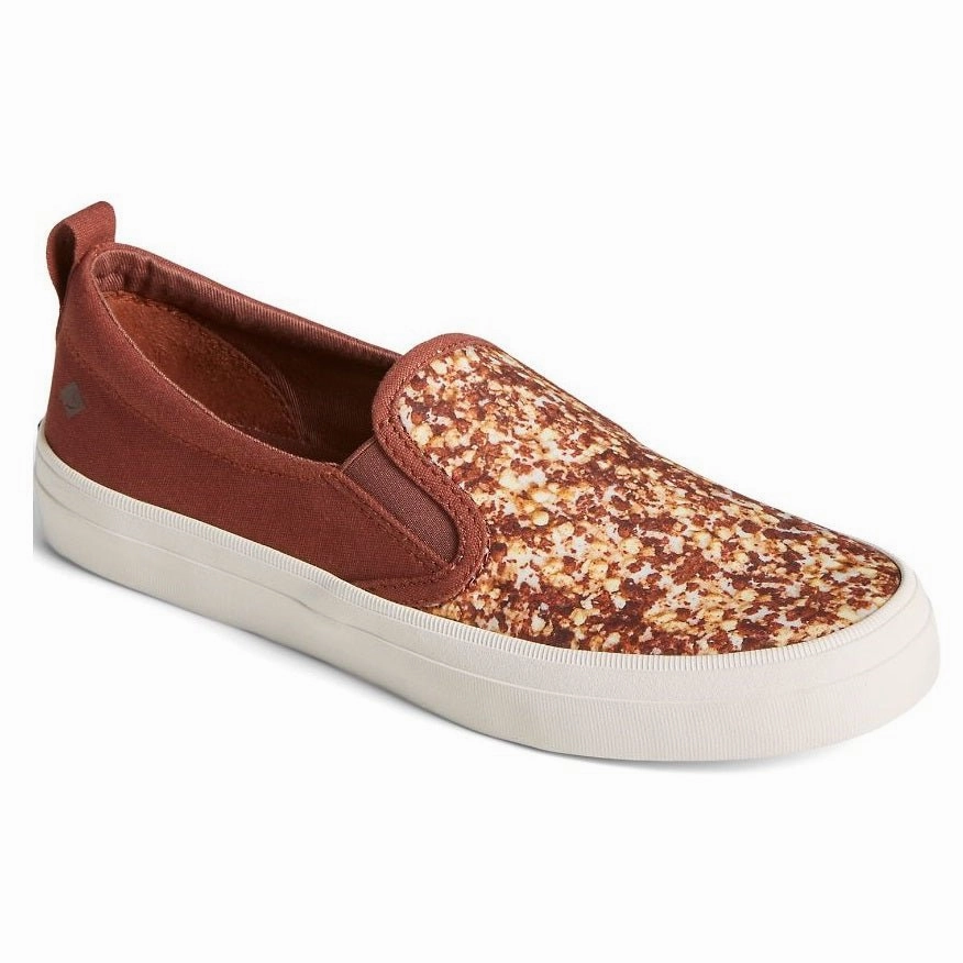 Tencel Blend Fabric Sperry Women's Chocolate Eclair Crest Twin Gore - Brown